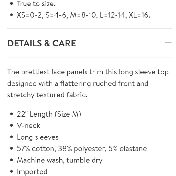 Free People Wear Me Out Lace Detail Top XL Olive NWT - Picture 7 of 7